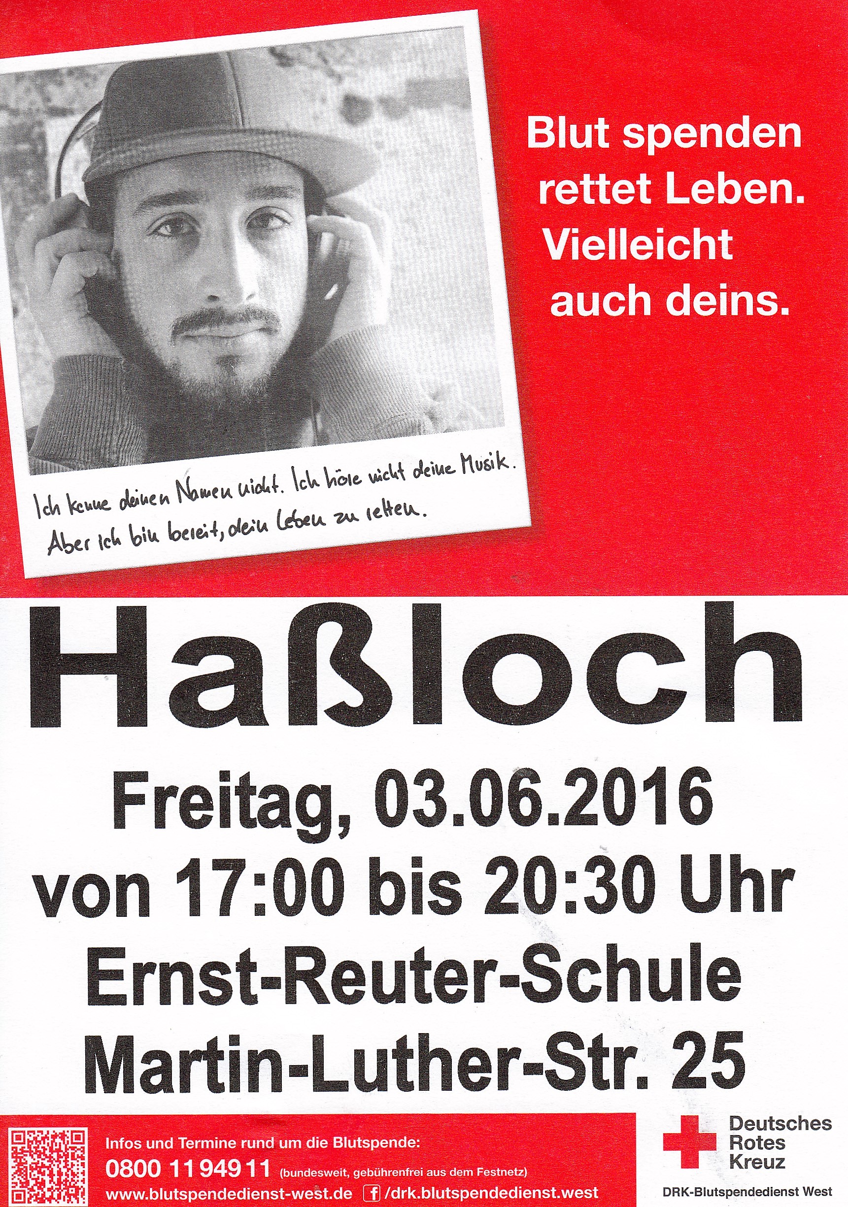 Blutspende 3. Juni 2016