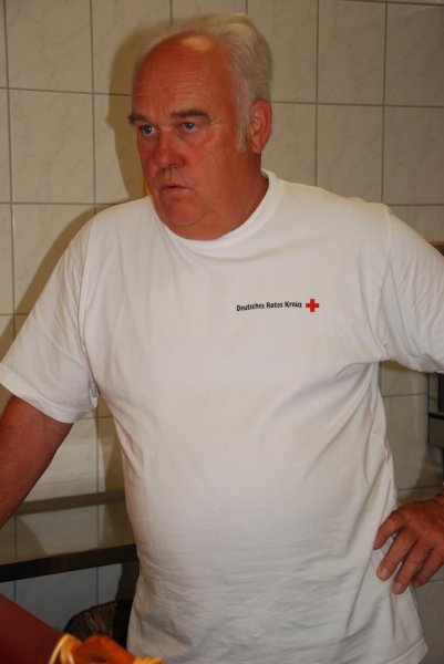 Reinhold Litzel hat die "Küche" fest im Blick